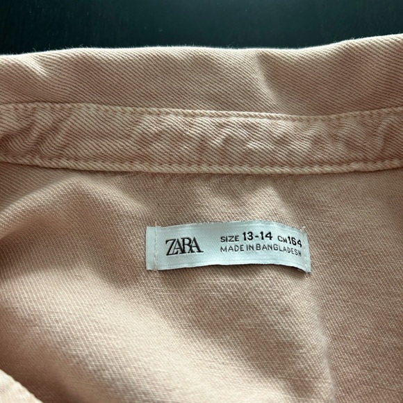Crop pink Jean jacket - Picture 2 of 3